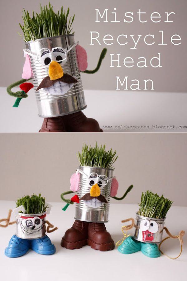 Not everything needs to end up in landfills! Here are some Recycled Crafts for World Environment Day that uses things you already have!