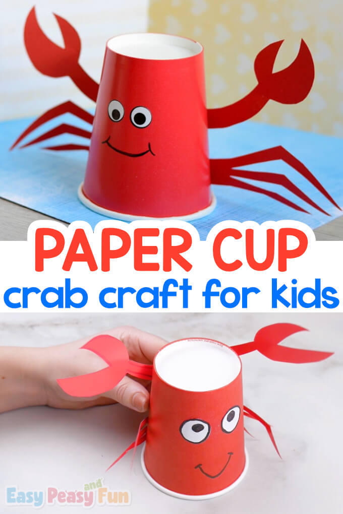 These creative crab crafts for kids are perfect for summer, or for International Horseshoe Crab Day on 20th June! Great for kids of all ages!