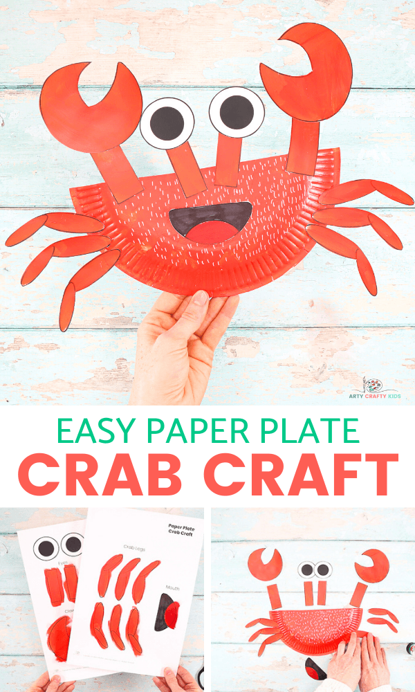 These creative crab crafts for kids are perfect for summer, or for International Horseshoe Crab Day on 20th June! Great for kids of all ages!