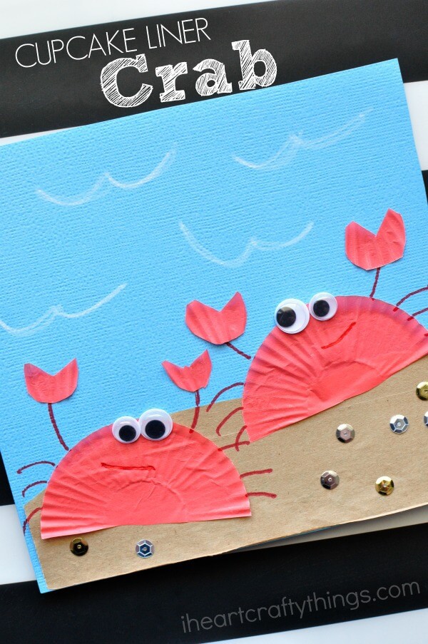 These creative crab crafts for kids are perfect for summer, or for International Horseshoe Crab Day on 20th June! Great for kids of all ages!