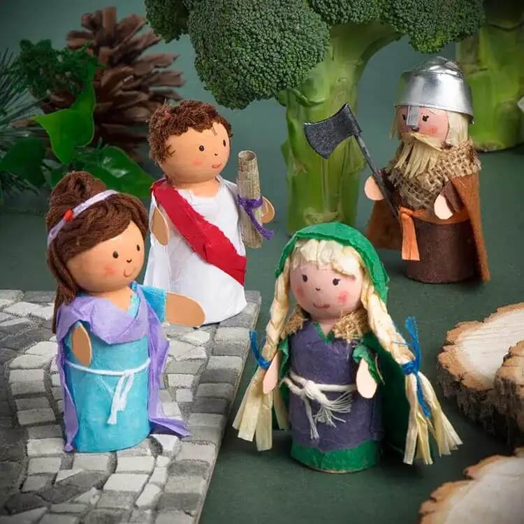 Celebrate Norway's National Day with some interesting Norway Crafts for Kids! Learn about Vikings, fjords, rosemåling and much more!