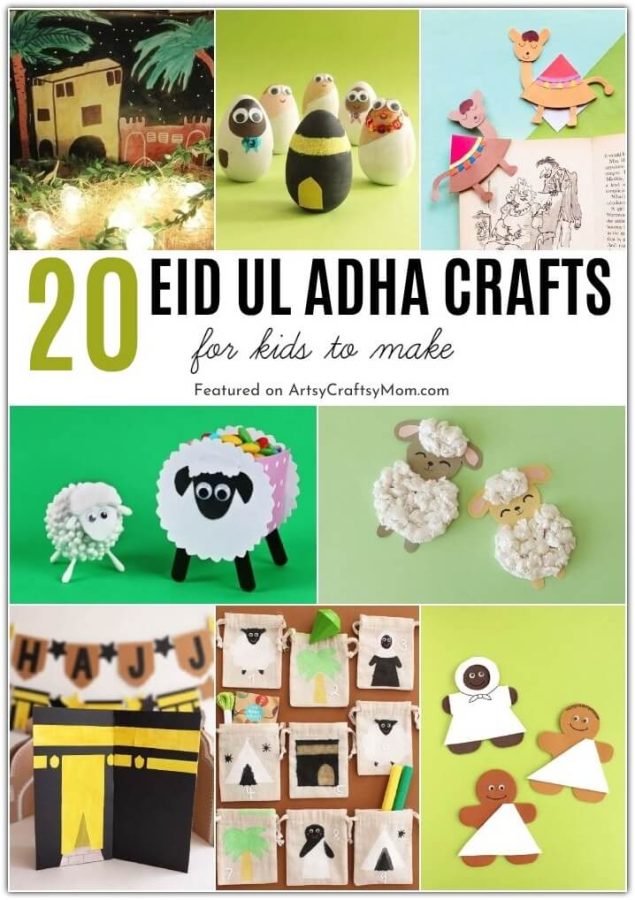 Learn all about Hajj and the Feast of the Sacrifice with these exciting Eid ul Adha Crafts and Activities for Kids! There's something for every age!