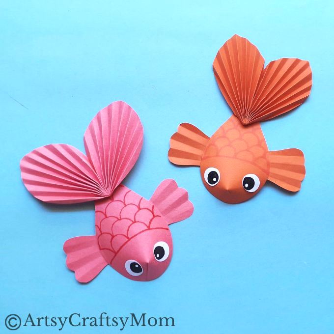 Celebrate National Koi Day on July 7th with a beautiful Koi fish papercraft! This does have a few extra steps, but the end result is totally worth it!