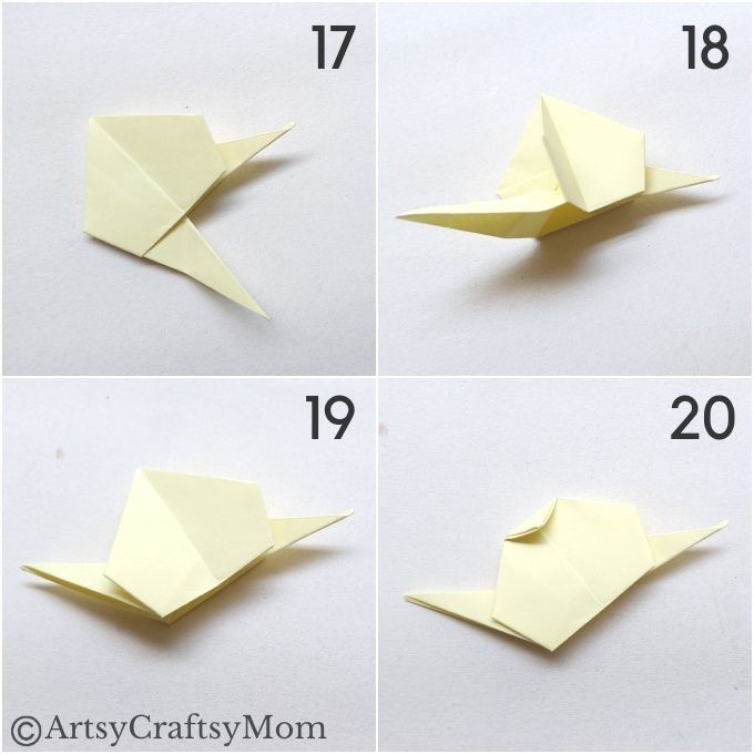 Did you know that you can make a snail simply by folding paper? Here's a fun Origami snail craft that proves you can, with step-by-step pictures!