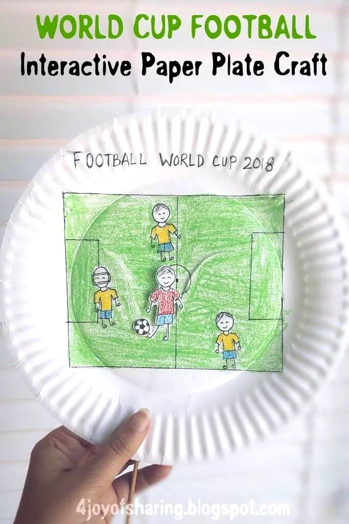 It's World Cup season again, and we're cheering for our favorite team! Take the celebrations up a notch with these fun football crafts for kids!