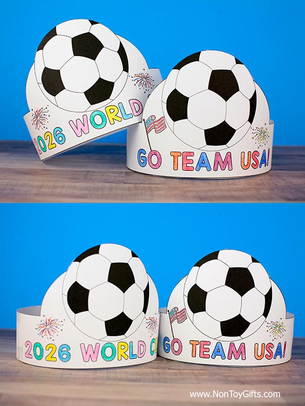 It's World Cup season again, and we're cheering for our favorite team! Take the celebrations up a notch with these fun football crafts for kids!