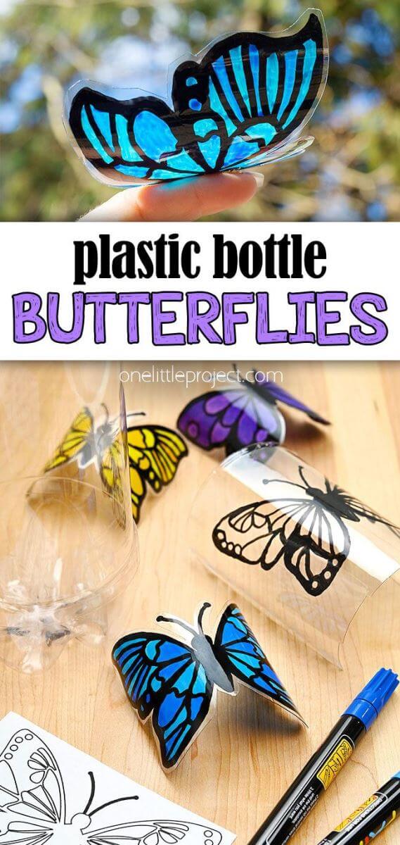 Don't throw away those plastic bottles - put them to good use with these plastic bottle crafts for kids! Perfect for World Environment Day!