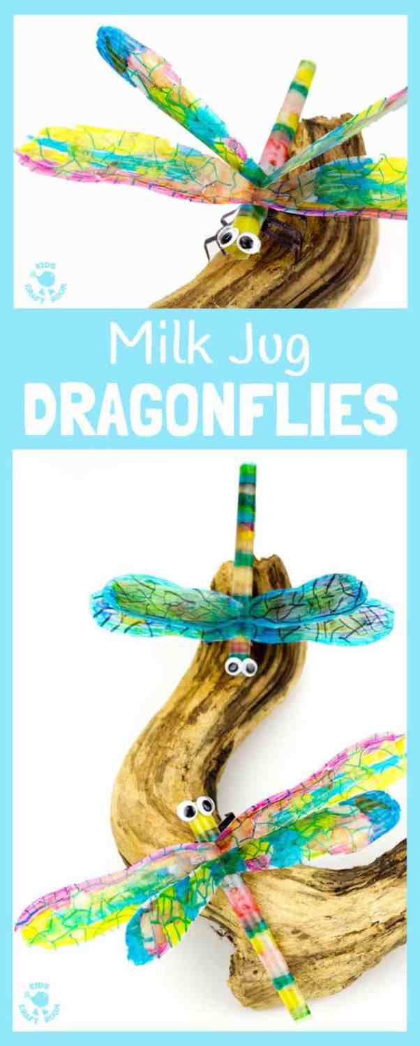 We're all set to celebrate National Dragonfly Day on 12th June with these delightful dragonfly crafts for kids! There's something for every age group!