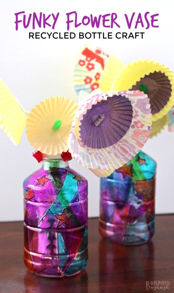 Don't throw away those plastic bottles - put them to good use with these plastic bottle crafts for kids! Perfect for World Environment Day!