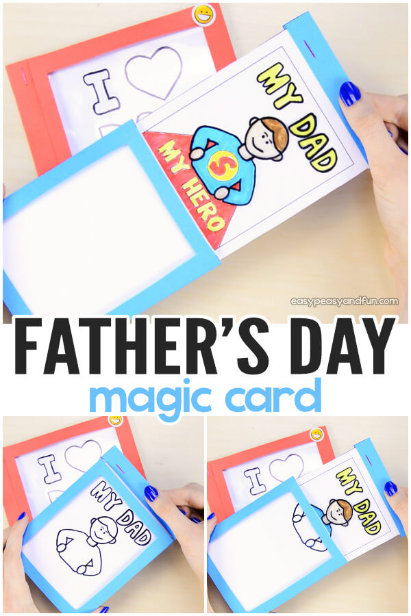 This Father's Day, gift Dad a big smile by giving him a handmade card! Here are some super cute DIY Cards for Father's Day for kids to make.
