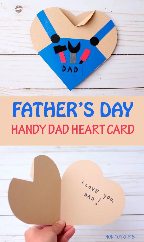 This Father's Day, gift Dad a big smile by giving him a handmade card! Here are some super cute DIY Cards for Father's Day for kids to make.