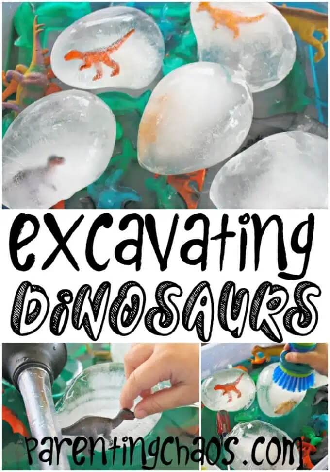 Planning a dinosaur-themed party for kids? Take a look at the coolest ideas for decorations, printables, games, party foods, cakes and more!