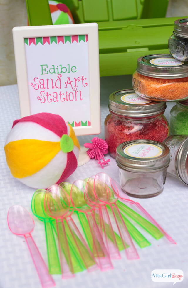 If you're looking for a season-appropriate party idea, check out our fun summer beach party ideas!! We've got decor, food, games and more!