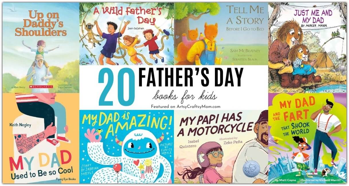 These adorable kids' books for Father's Day are perfect for Dads to read to their little ones as they curl up on the couch together!