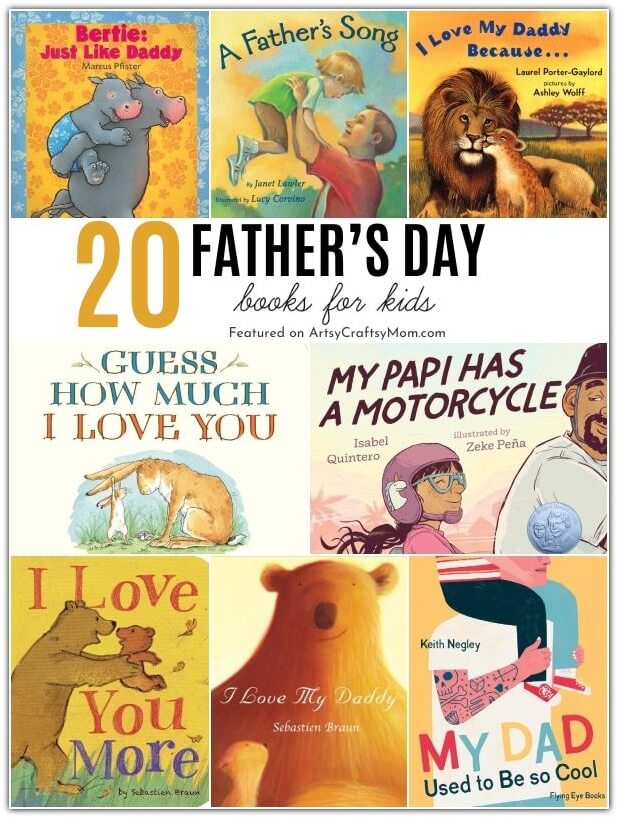 These adorable kids' books for Father's Day are perfect for Dads to read to their little ones as they curl up on the couch together!