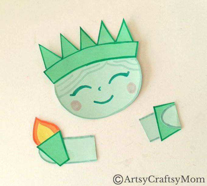 Get ready to celebrate the 4th of July with a cute paper cup Statue of Liberty craft! Grab our printable template & follow all the instructions - that's all!