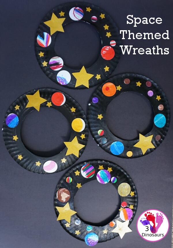 Learn about the planets, galaxies and more with these awesome Outer Space Crafts for Kids! Perfect for Show and Tell or summer STEAM projects!