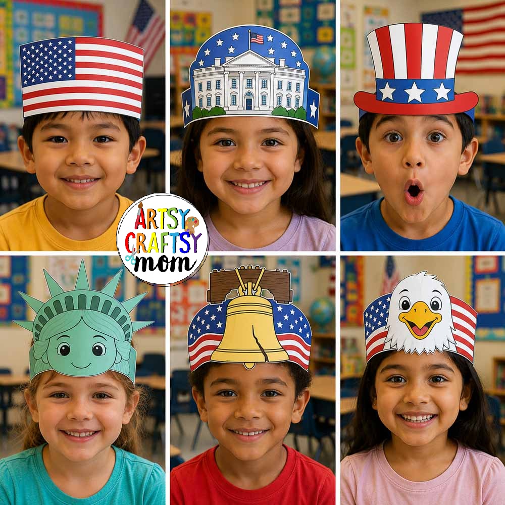 Printable American Symbol Headbands 2 Printable American Symbol Headbands - Image 2