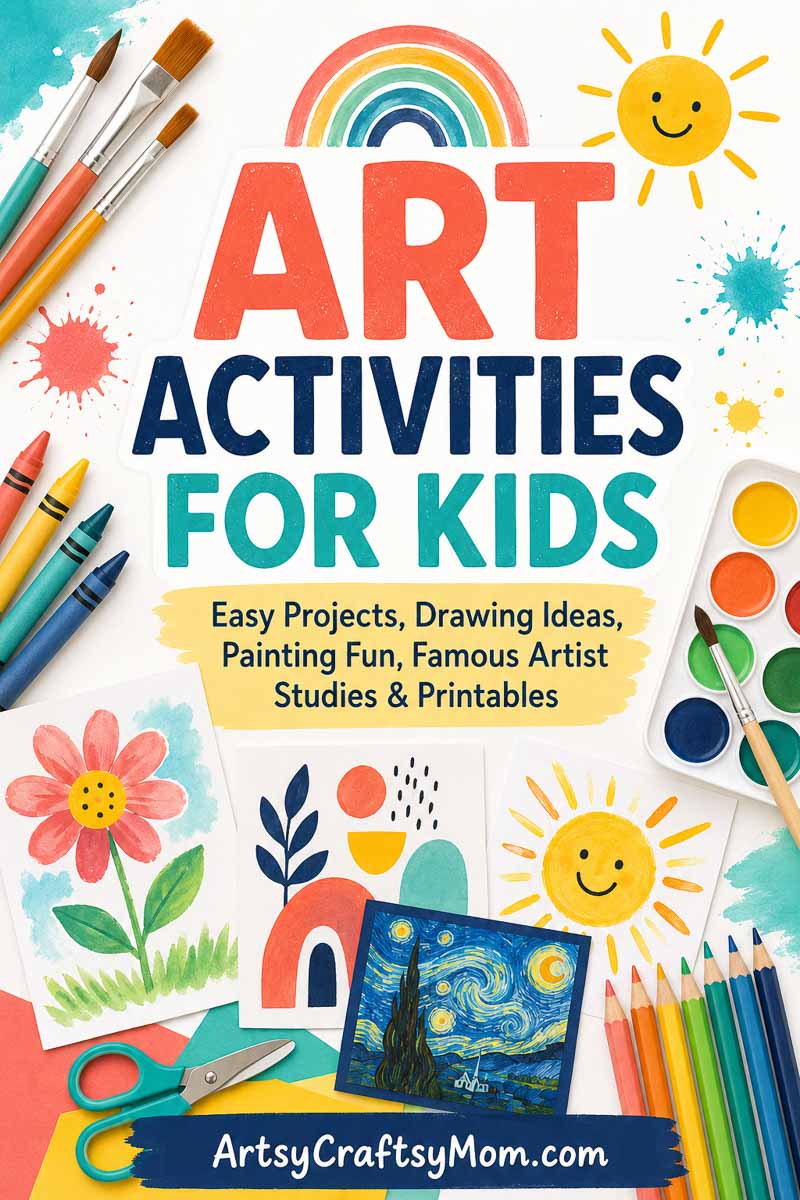 Graphics Jc Activity Art Activities for Kids | Easy Projects & Lessons - Artsy Craftsy Mom