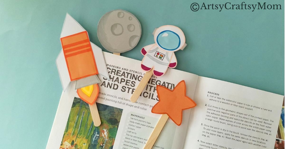 Have fun learning about rockets and spaceships as you make this fun Artemis II bookmarks papercraft! Perfect for books about outer space!