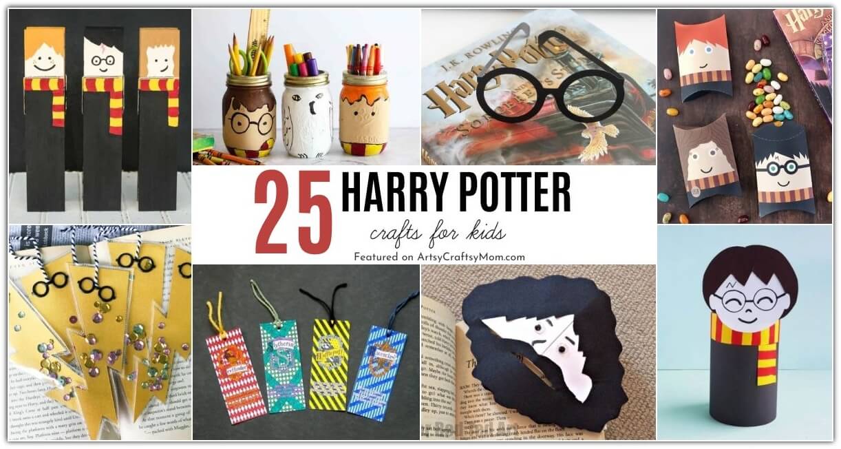 We've rounded up the best Harry Potter crafts, just in time for International Harry Potter Day! So be prepared - it's about to get magical in here!