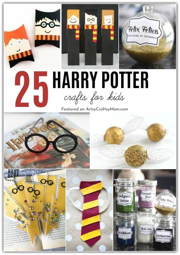 We've rounded up the best Harry Potter crafts, just in time for International Harry Potter Day! So be prepared - it's about to get magical in here!