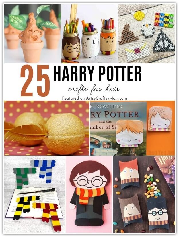 We've rounded up the best Harry Potter crafts, just in time for International Harry Potter Day! So be prepared - it's about to get magical in here!