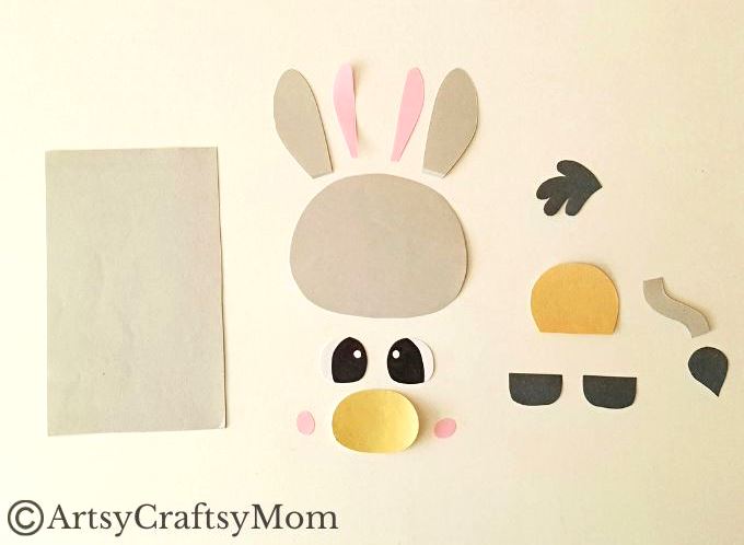 Paper Bag Donkey Puppet 3 Donkeys are adorable and hard working - a rare combination! Today we celebrate these industrious creatures with a cute paper bag donkey puppet.