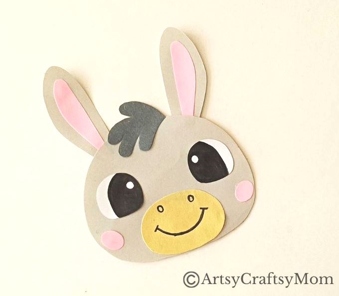Paper Bag Donkey Puppet 8 Donkeys are adorable and hard working - a rare combination! Today we celebrate these industrious creatures with a cute paper bag donkey puppet.
