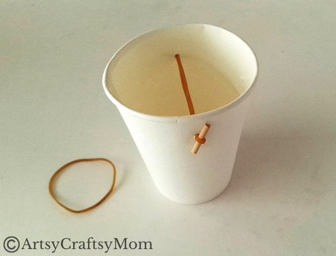 Rockets are fun, but flying ones are better! Here is a fun paper cup flying rocket craft that gives kids the feel of launching a real rocket!
