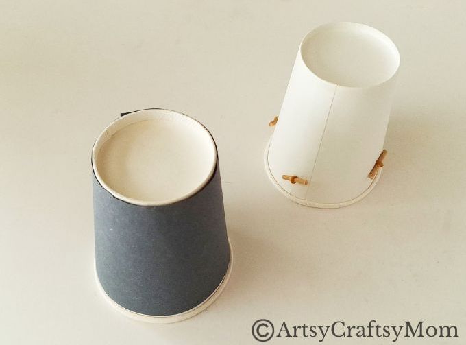 Rockets are fun, but flying ones are better! Here is a fun paper cup flying rocket craft that gives kids the feel of launching a real rocket!