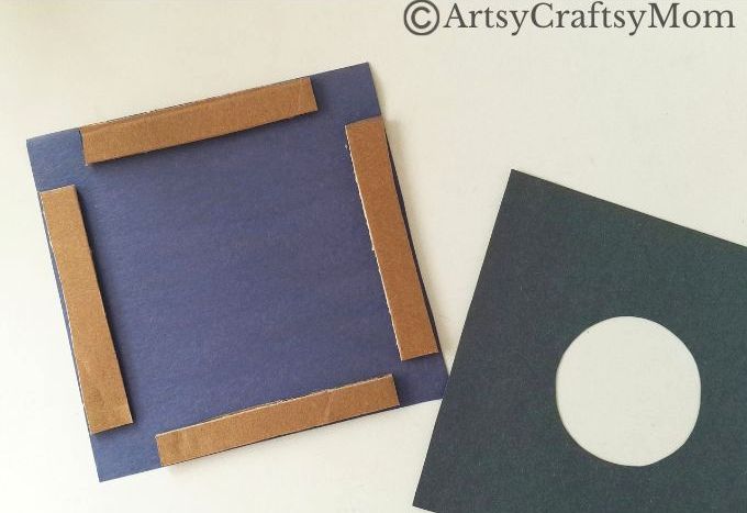 This Space-Themed Paper Art Project for Kids proves that you can make art with little more than colored craft paper and basic craft supplies!