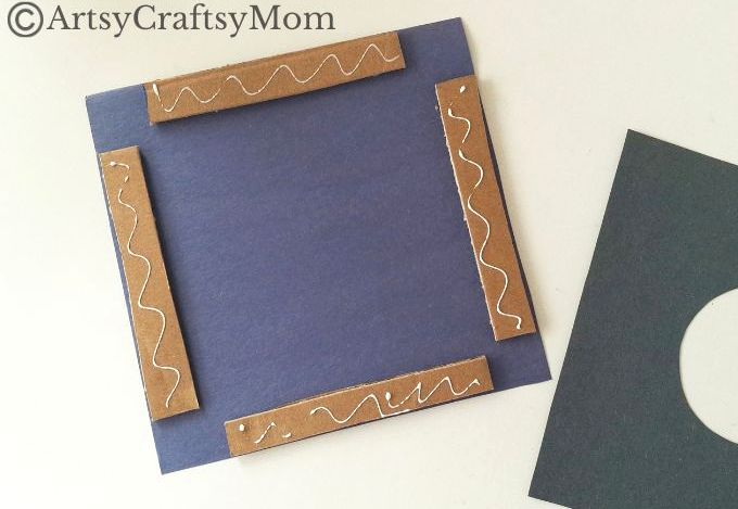 This Space-Themed Paper Art Project for Kids proves that you can make art with little more than colored craft paper and basic craft supplies!