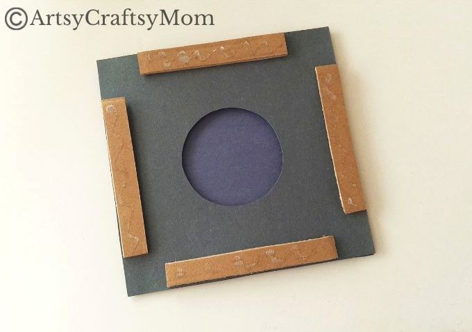 This Space-Themed Paper Art Project for Kids proves that you can make art with little more than colored craft paper and basic craft supplies!