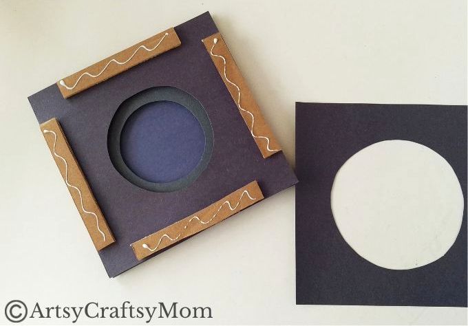 This Space-Themed Paper Art Project for Kids proves that you can make art with little more than colored craft paper and basic craft supplies!