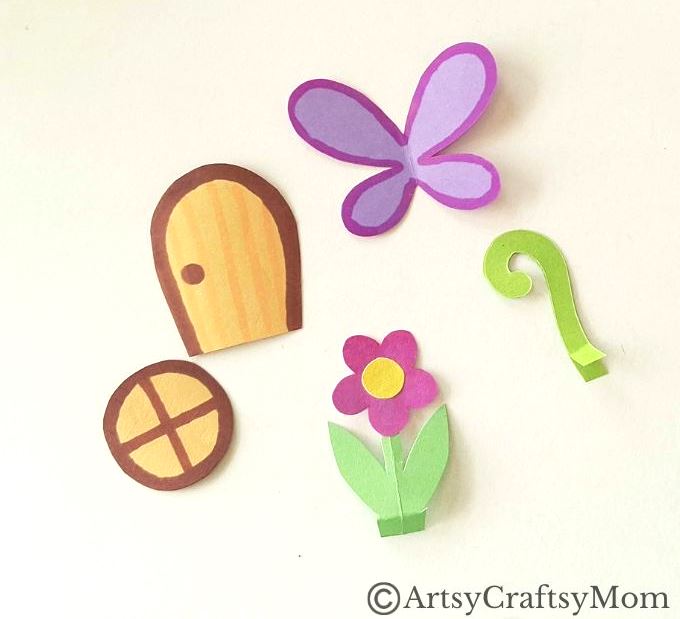 Toilet Paper Roll Fairy House Craft 8 This toilet paper roll fairy house is probably the cutest thing you'll see today! And the best part is that all you need are basic craft supplies!