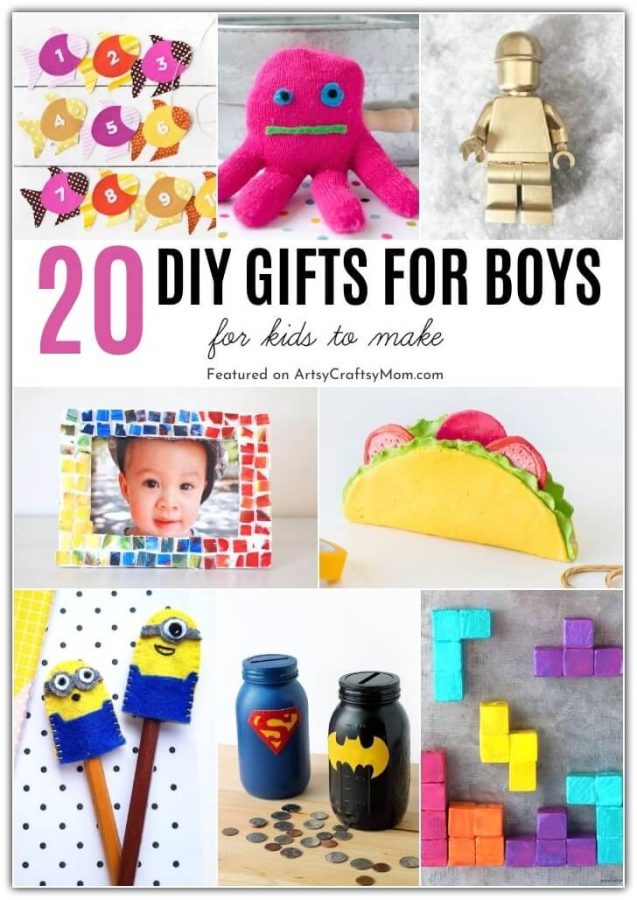 14 If you want to gift your brother something he'll never forget, check out these easy handmade gift ideas for boys! Ninjas, catapults, silly putty & more!