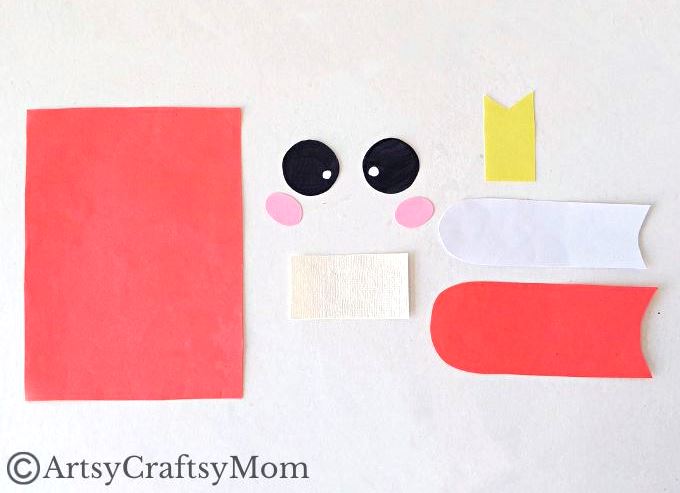 We've got the perfect Back to School project for you - a cute little notebook and crayons paper bag craft! Comes with a printable template!