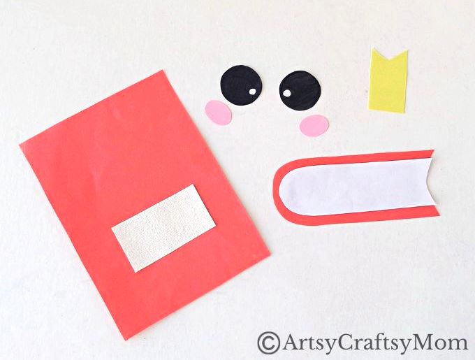 We've got the perfect Back to School project for you - a cute little notebook and crayons paper bag craft! Comes with a printable template!