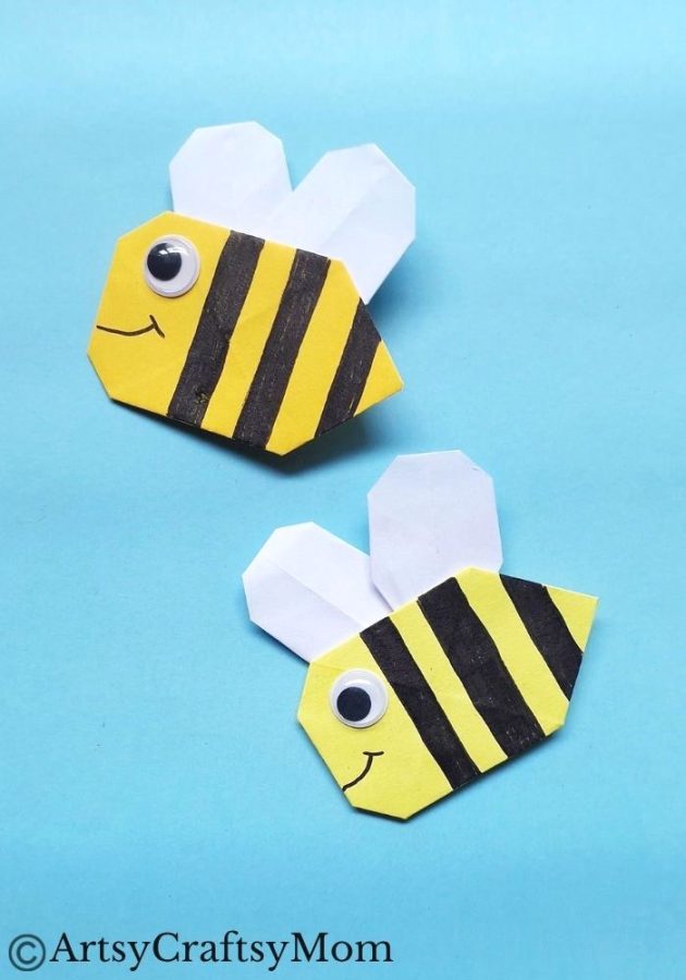 The world has woken up to the importance of bees in our ecosystem - and we're glad! Let's spread more awareness with an Origami bee craft!
