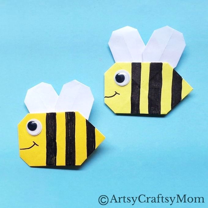 The world has woken up to the importance of bees in our ecosystem - and we're glad! Let's spread more awareness with an Origami bee craft!