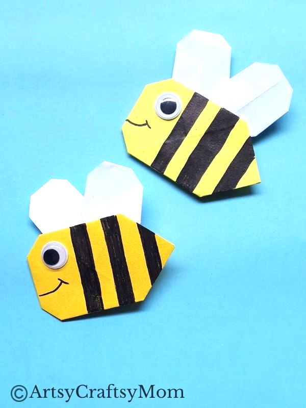 The world has woken up to the importance of bees in our ecosystem - and we're glad! Let's spread more awareness with an Origami bee craft!