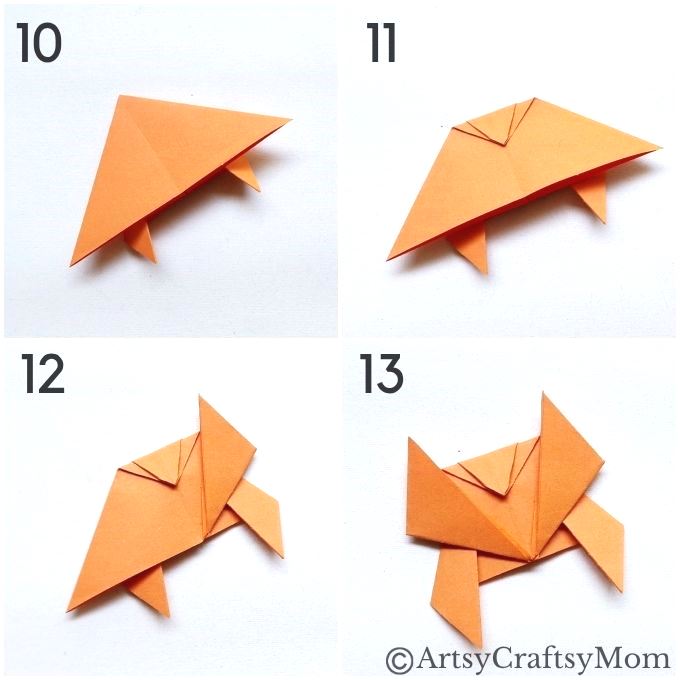 Once you're used to the easy Origami tutorials, it's time to challenge yourself, and we've got the perfect project for it - an Origami Crab Craft for Kids!