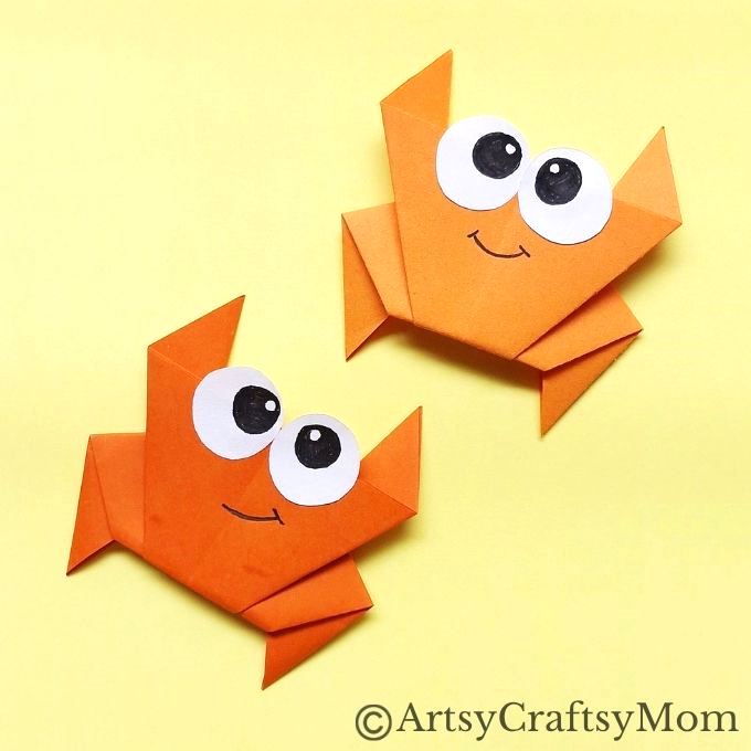 Once you're used to the easy Origami tutorials, it's time to challenge yourself, and we've got the perfect project for it - an Origami Crab Craft for Kids!