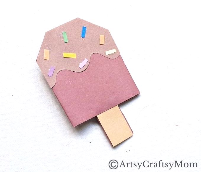 Summer's the time for a nice, refreshing Popsicle - and a fun, Origami Popsicle Craft! All you need is craft paper, and you're ready to get crafting!