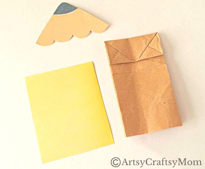 Paper Bag Pencil and Backpack Craft | Back to School Crafts 5 If you're looking for a fun and colorful back to school craft this year, we've got the perfect one for you - a paper bag pencil and backpack craft!
