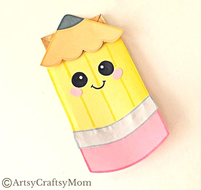 Paper Bag Pencil and Backpack Craft | Back to School Crafts 11 If you're looking for a fun and colorful back to school craft this year, we've got the perfect one for you - a paper bag pencil and backpack craft!