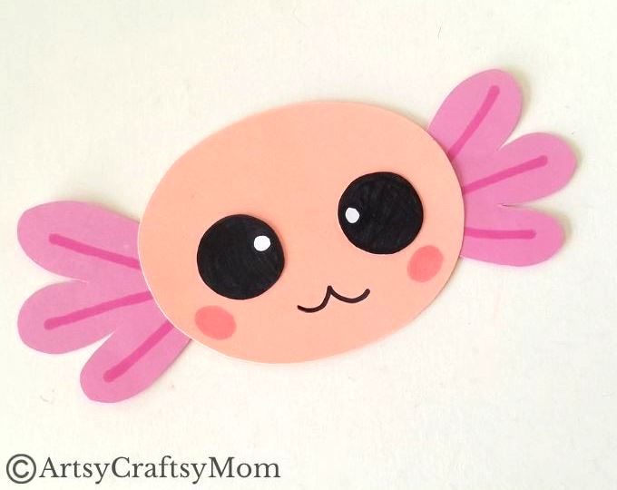 This is not an animal you hear about every day, so let's make this paper cup axolotl craft and learn more about this fascinating creature!