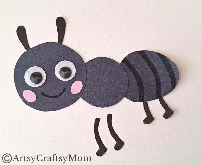 Popsicle Stick Ant Puppet Craft for Kid 9 If you're waiting to audition for the perfect ant character for your puppet show, fret no more! Here is a DIY popsicle stick ant puppet craft for you!