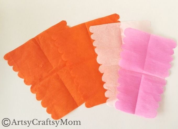 It's amazing how easily colored tissue paper transforms into a gorgeous butterfly, with some help from a pipe cleaner! Perfect for beginner crafters!